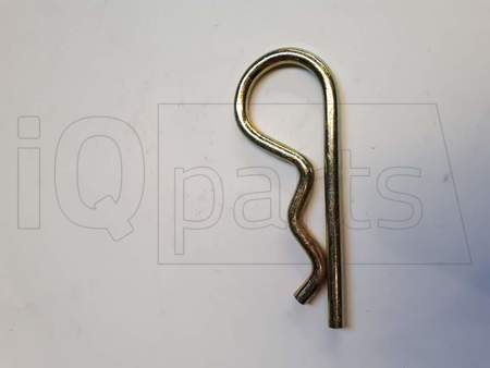 tie-clip FEDERVORST. 6MM VZ DIN11024