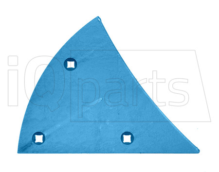 Verschleißstück - Streichblech - Vorderteil 345 1004 C2K  10MM; 345 10008
