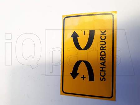 Sticker SCHARDRUCK