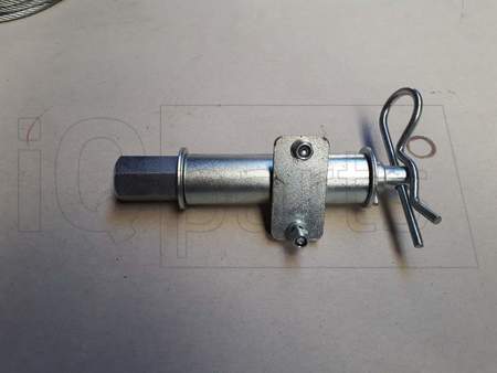 DIVERSES KURBEL MIT LAGERUNG MONTIERT