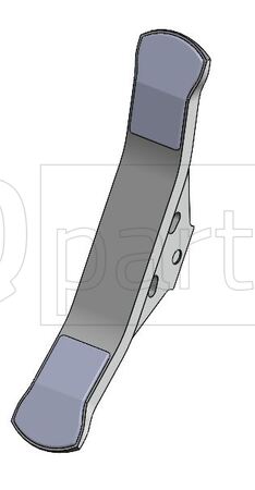 Grubberschar R17220280H ; HARDFACE